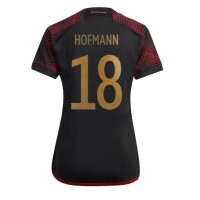 Tyskland Jonas Hofmann #18 Bortatröja Dam VM 2022 Kortärmad